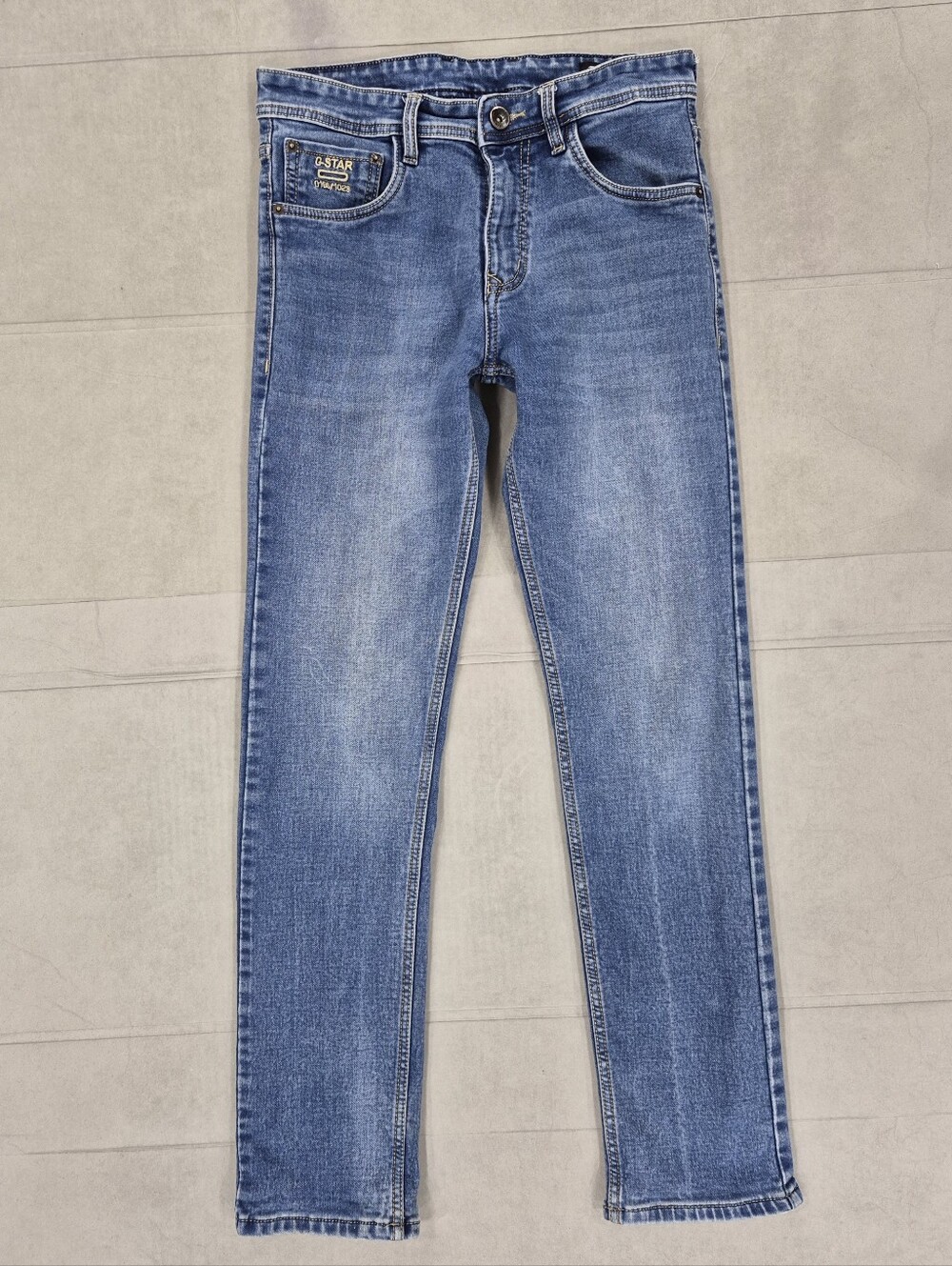 G-Star Raw jeans men's 32 slim straight stretch mid rise 5-pocket